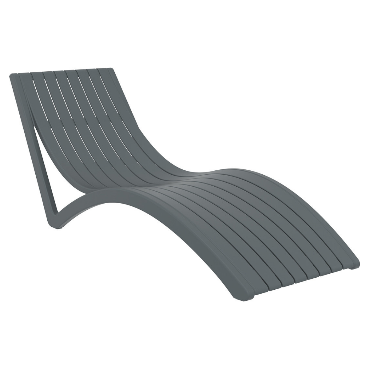 ST SLIM Szürke design Napágy